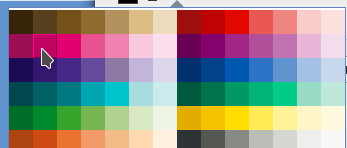 Color Picker Buttons
